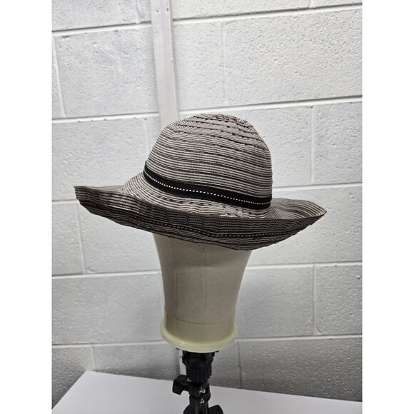 Gap Black and White Hat with Bow Sz S/M - Picture 3 of 6